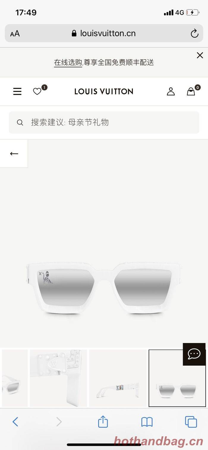 Louis Vuitton Sunglasses Top Quality LVS01016